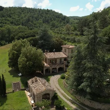 Casale In Val D Orcia Dağ evi *