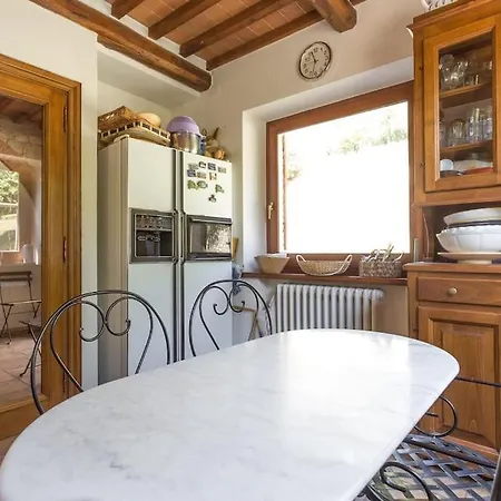 Casale In Val D Orcia Dağ evi